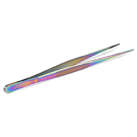 JB Prince U155 O Tweezer 10" Straight Tip