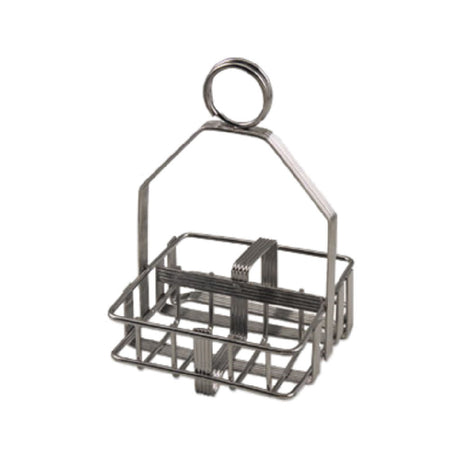 Alegacy Foodservice Products WR6001 Condiment Rack 7-5/8" X 6-3/4" X 3" Holds Up To Four Salt And Pepper Shakers
