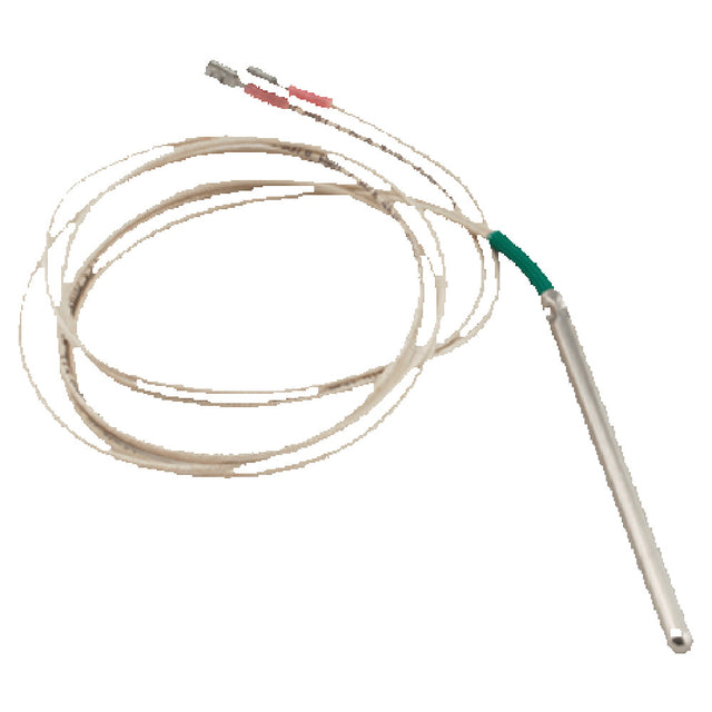 Franklin Machine Products 187-1143 Temperature Probe 38"L Wire Leads 1/4" Tab Terminals