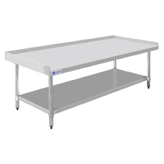 Omcan 47699 (47699) Equipment Stand 72"W X 30"D Stainless Steel Top With 2" Upturn On Rear & Sides