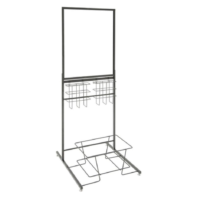 Hubert 65878 - Sign Holder, Floor Stand, 60"H Overall