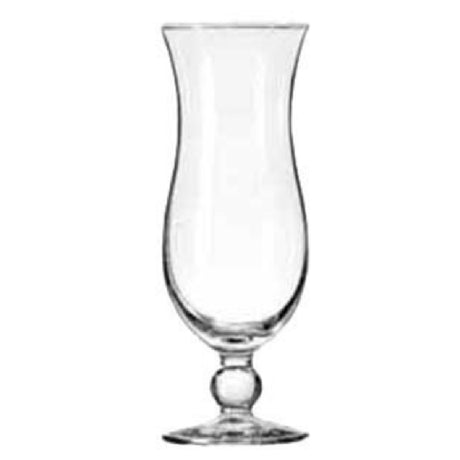 Libbey 3616 Hurricane/Squall Glass 15 Oz. Safedge® Rim Guarantee (H 8-1/4" T 3-1/8" B 3" D 3-1/8") (12 Each Per Case)