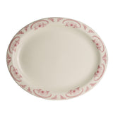 Steelite HL2612 - Narrow Rim Oval Platter, 13.75" X 11.25", American Rose
