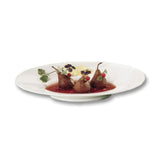 Bon Chef 2090DUSTYR - Wide Rim Platter, 19-1/2" X 15-3/4", Aluminum With Ceramic-look Coating
