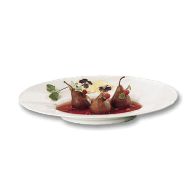 Bon Chef 2090BLKSPKLD Wide Rim Platter 19-1/2" X 15-3/4" Aluminum With Ceramic-look Coating