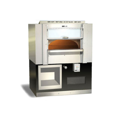 Wood Stone FD-6045-W-IR Fire Deck Stone Hearth Oven Wood Fired With Infrared Under Floor Burner As An Assist