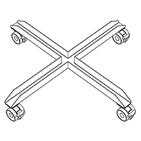 Bauscher Hepp VE-66007 - Venta® Rollerskate_Quadro_Castor_50 By Venta