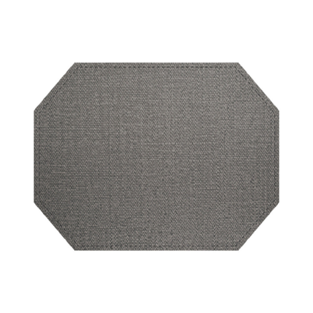 Risch TABLEMATOCT-MILAN 17X13 Milan Simulated Woven Vinyl Table Mat (specify Color)