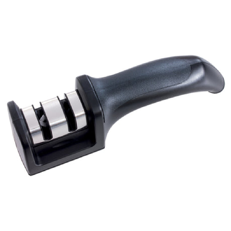 Crestware KNSHARPEN Knife Sharpener Pull-through Dual Action