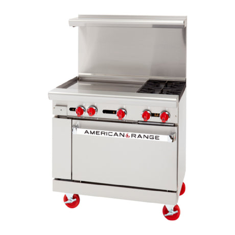 American Range AR-24G-2B-SB_NAT - Restaurant Range, Gas, 36"