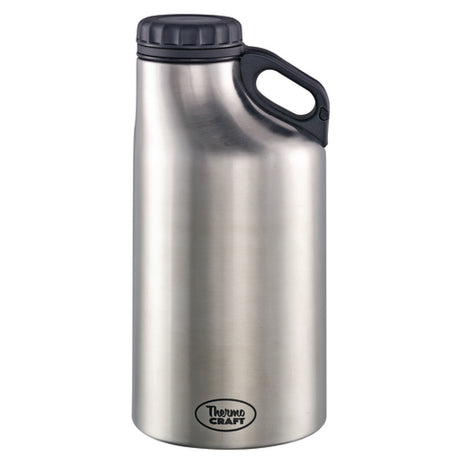 Service Ideas GRW64BS Thermo-Craft® Growler 1.89 L (64 Oz.) 5-1/8" Dia. X 10-3/8"H