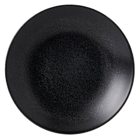 Arc Cardinal EB255 Dudson Evo Origins Black Deep Coupe Plate (D:10.0'') Vitrified Ceramic