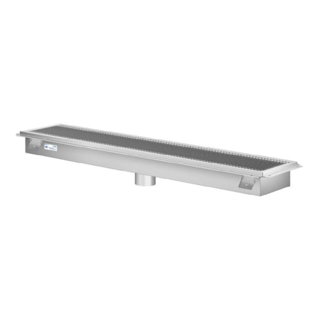 Koolmore KM-FTG-1242 KoolMore Commercial Floor Trough Drain 42"W X 12"D 4"dia. Drain Connections