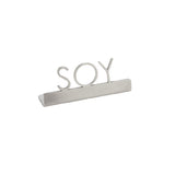 American Metalcraft SSS3 Sign Stainless Steel Soy