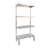 New Age Industrial 53314 Order Pick-Up Station Shelving Unit 30"W X 13-3/4"D X 60"H Stationary