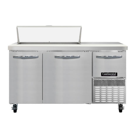 Continental Refrigerator RA60SN10 Refrigerated Base Shallow Depth Sandwich Unit