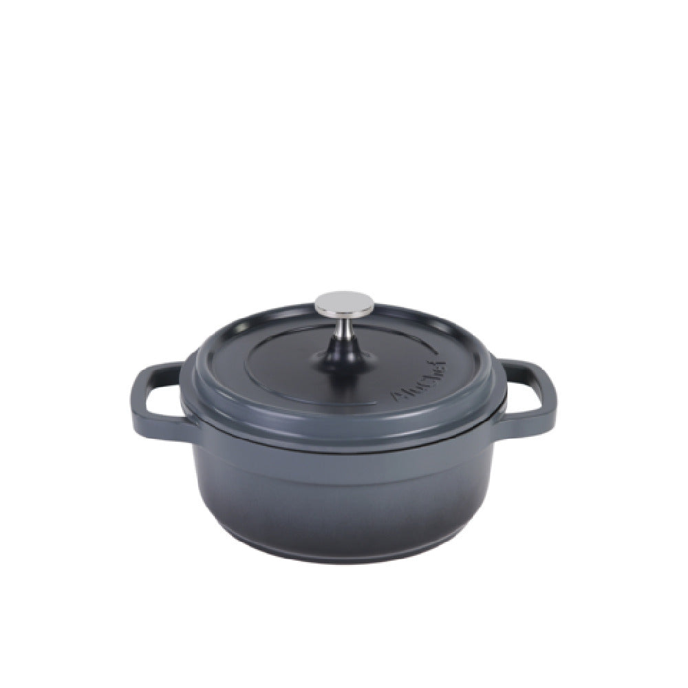 Steelite AP200012 Casserole Dish With SS Knob 2.5 Qt 10.75"W X 8.5"D X 5.75"H
