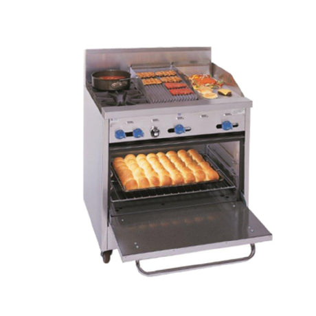 Comstock-Castle F330-12-1RB Range Gas 36" Wide