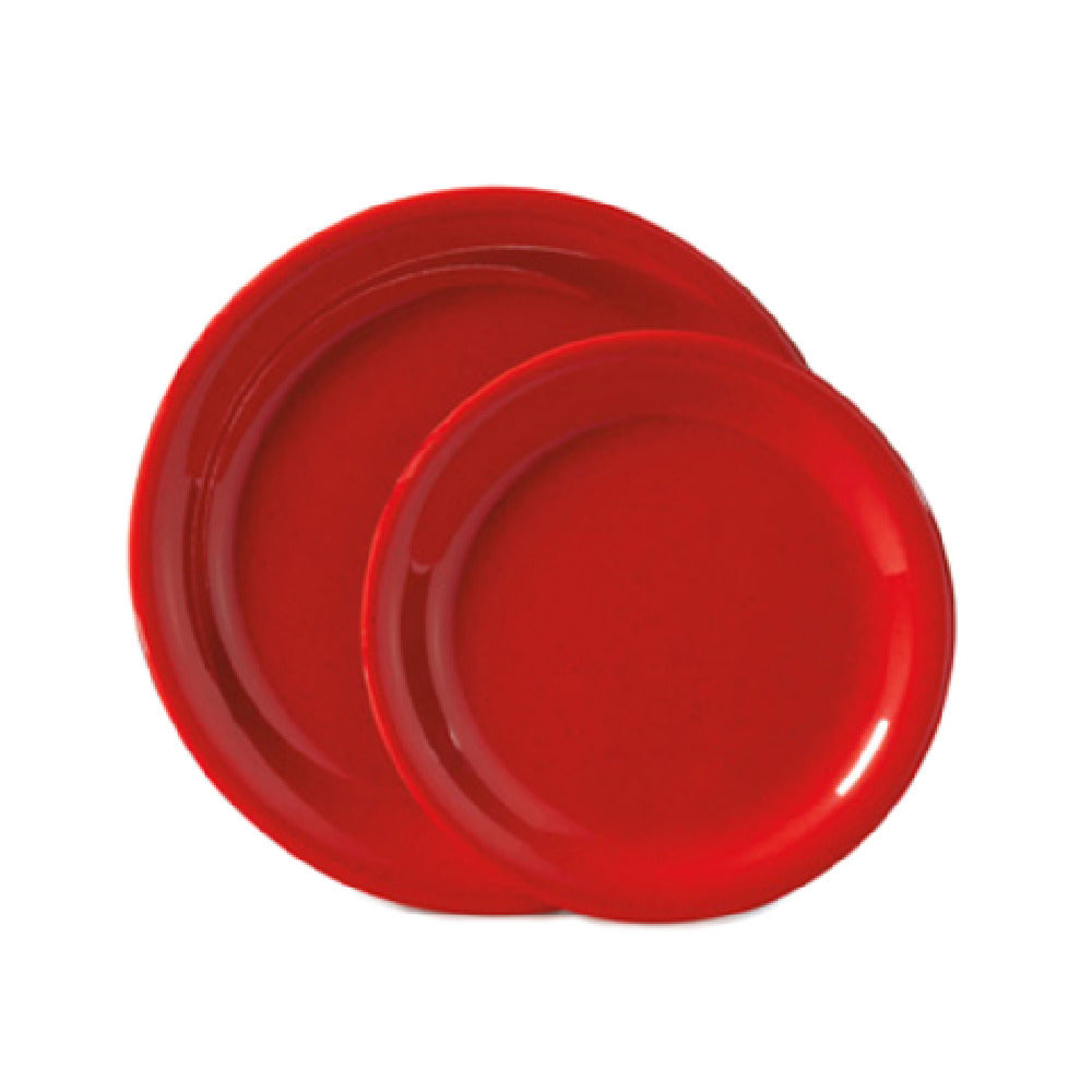 GET Enterprises NP-7-RSP Red Sensation™ Plate 7-1/4" Dia. Round