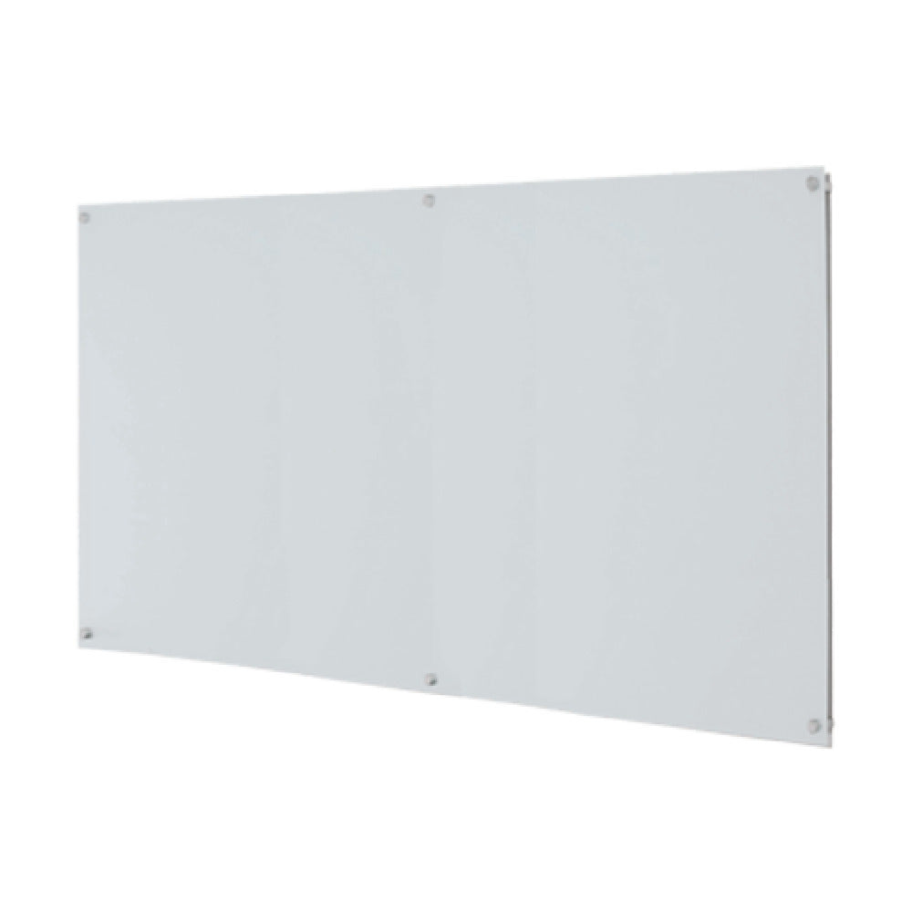 Aarco 6WGB4872NT Pure Glass Markerboard Wall Mount 72"W X 48"H