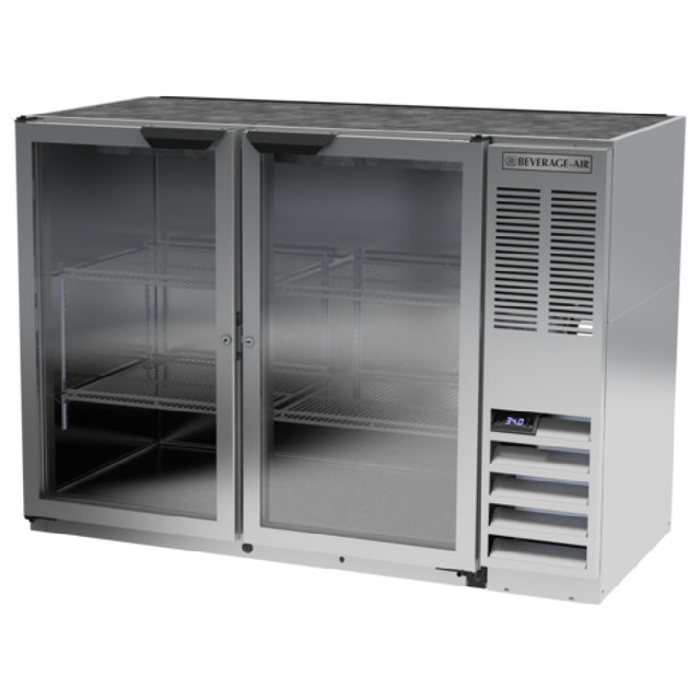 Beverage Air BB48HC-1-FG-S Refrigerated Food Rated Back Bar Storage Cabinet Two-section