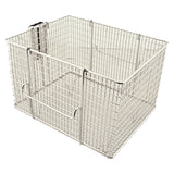 Franklin Machine Products 227-1205 Fryer Basket 13-1/4"L X 10-1/2"W X 8-3/8"D 1-7/8" Basket Feet