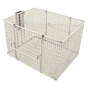 Franklin Machine Products 227-1205 Fryer Basket 13-1/4"L X 10-1/2"W X 8-3/8"D 1-7/8" Basket Feet