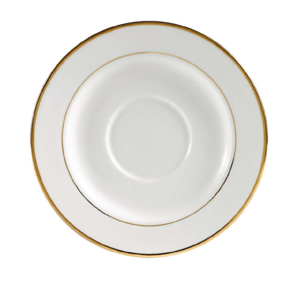 CAC China GRY-2 Golden Royal Saucer 5-3/4" Dia. X 3/4"H Round