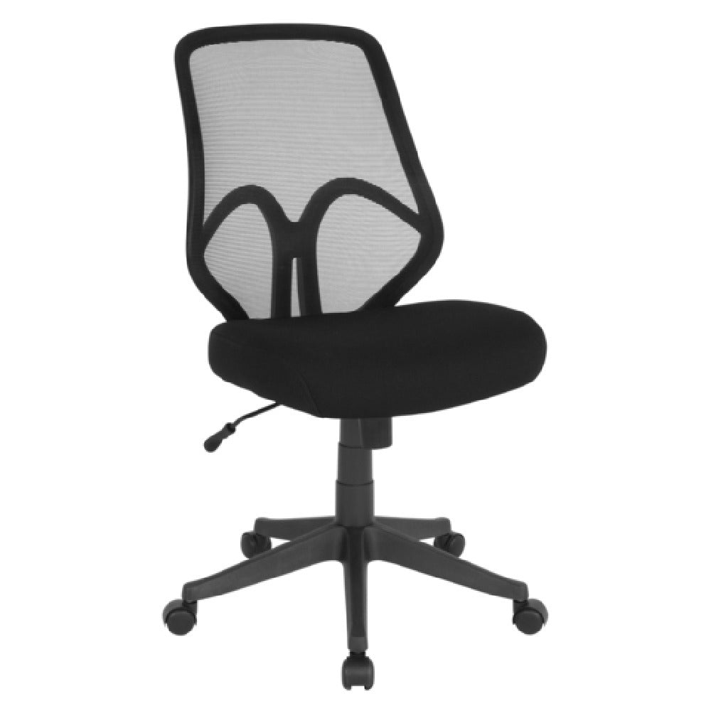 Flash Furniture GO-WY-193A-BK-GG Salermo Office Chair 17" To 21" Adjustable Seat Height