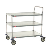 Metro MCP316-2436FF-3 Metro 24" X 36" Stainless 316 Grade Cart 3 Shelves