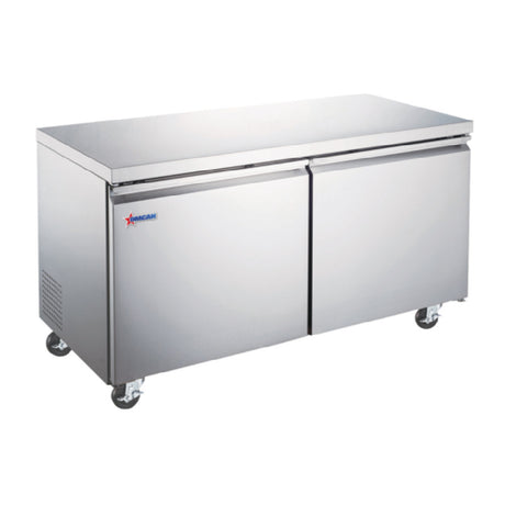 Omcan 50092 (FR-CN-1524-HC) Under Counter Freezer Two-section 60"W