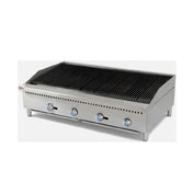 Hurakan By Equip.me HKN-CBG48W - Hurakan Countertop Gas Charbroiler, Natural Gas / Convertible To LPG