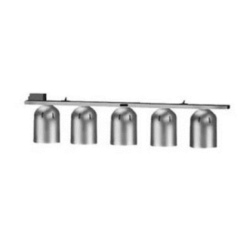 Nemco 6006-5 Heat Lamp Single Row Suspension Bar Chain Hung