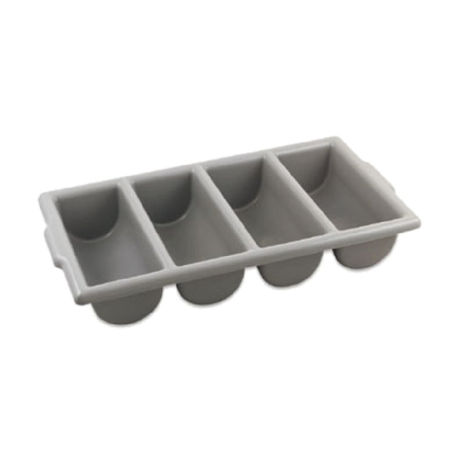 Alegacy Foodservice Products 1990 Cutlery Box 4 Rounded Compartments 21-1/2" X 11-3/4" X 3-3/4"