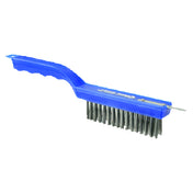 Franklin Machine Products 198-1088 Edlund® #ST-93 Wire Brush 12" Blue Plastic Handle