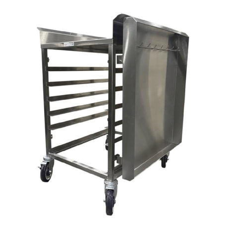 Winholt SS-CFR-2027-LC-OPT - Mobile Landing Table, Overall Dimensions: 23-1/2"W X 27"D X 36-29/32"H