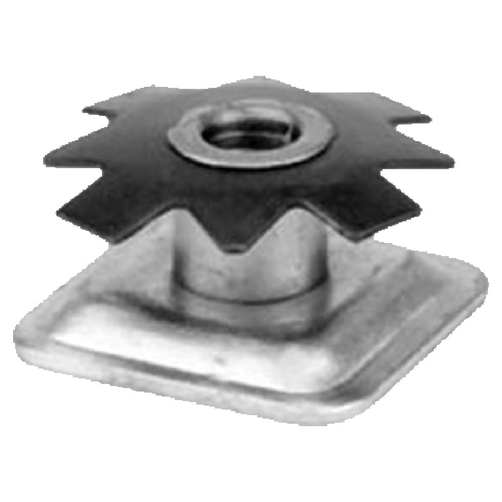 Franklin Machine Products 121-1051 Threaded Insert For Square Tubing For Use With Levelers & 1-1/4" OD Tubing