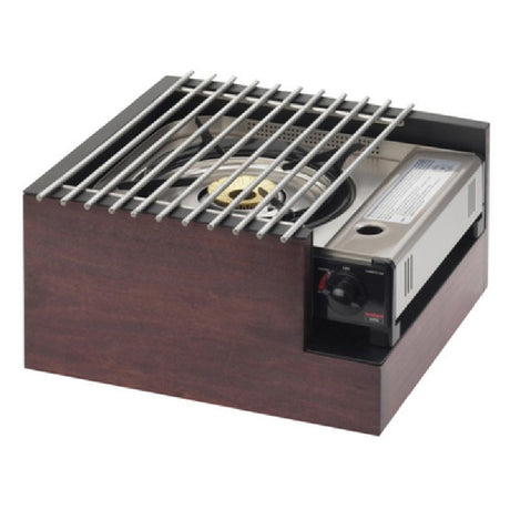 Cal Mil 1556-52 Westport Butane Stove Frame Only 14"W X 14-1/2"D X 7-1/2"H (Butane Burner Not Included)