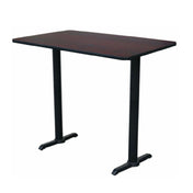 Hubert 37433 - CenPro Table Set With Chairs, Bar Height, Includes: 30" X 48" Table Top