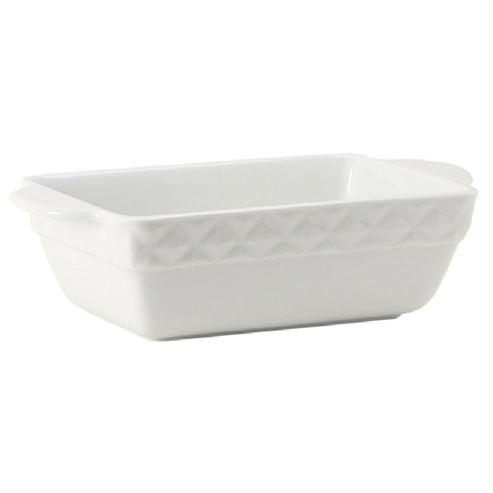 Tuxton EAP-202 Casserole Dish 1-1/2 Qt. 11"L X 6"W X 3"H (9"L Without Handle)