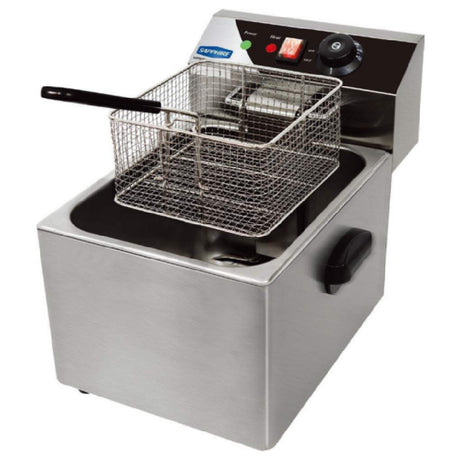 Sapphire Manufacturing SE-ECFR16 Sapphire Fryer Single Electric Countertop 16 Lb Capacity