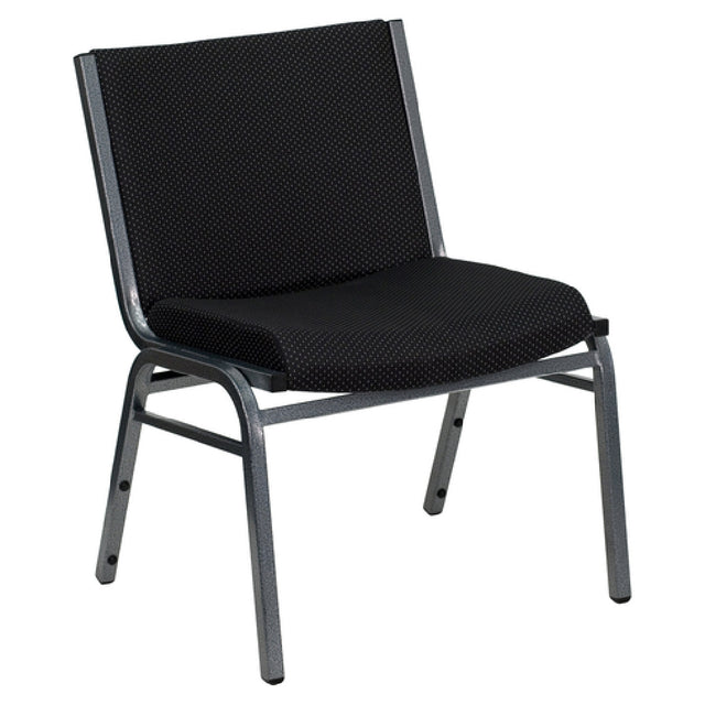 Flash Furniture XU-60555-BK-GG Hercules Series Big & Tall Extra Wide Stacking Chair