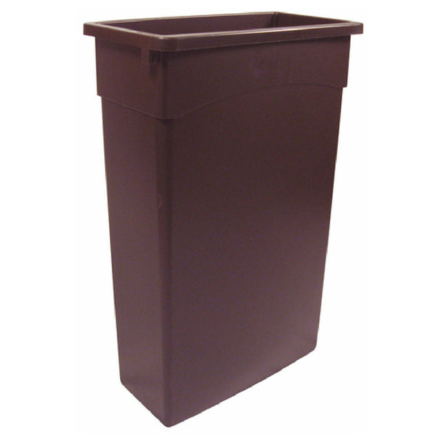 Royal Industries CCP 8322BN Wall Hugger™ Trash Can 23 Gallon Rectangular