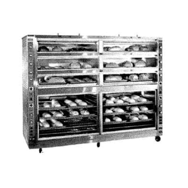 Piper Products DO-PB-12-G - Super Systems Hearth Type Oven/Proofer Combo, (2) Side/side 6 Decks With Individual Controls
