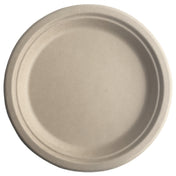 JMC Janitorial JMCBEFRP9EB - ECO Plate, 9" Round, Bamboo Fiber (500 Per Case)