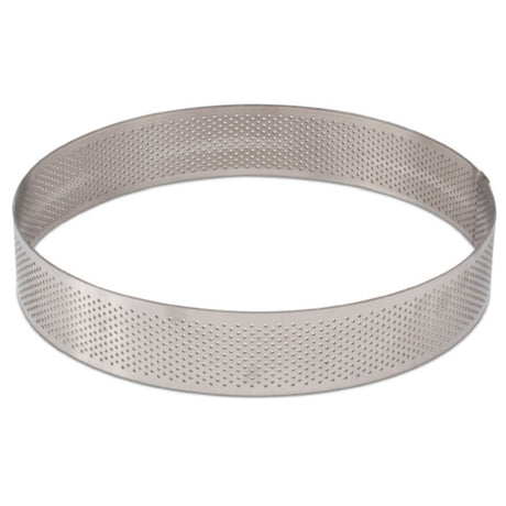 JB Prince MA219 Pavoni Crostate Micro Tart Ring 7-1/2"dia X 1-1/3"H Round