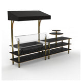 Steelite MGCMLE04MBBF Display Station Mixed Materials (minimum = Case Quantity 1 Per Case) (repack Item)