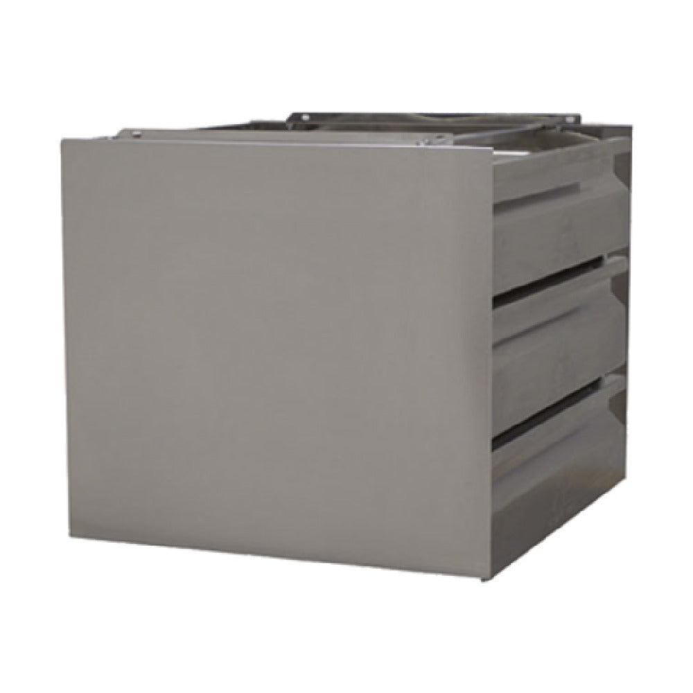 Advance Tabco TA-SHD-3 Side Closure Panel For A Triple Tier 20" X 20" SHD Drawers (one Side Per Each)