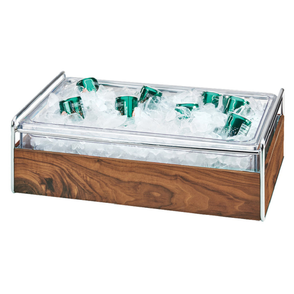 Cal Mil 3702-12-49 Mid-Century Ice Housing 13-1/2"W X 21-3/4"D X 7-1/4"H Rectangular