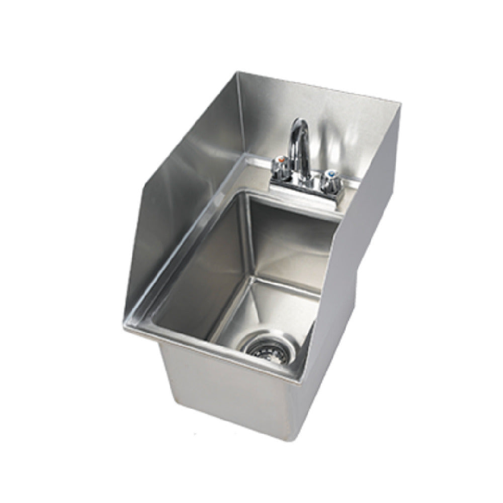Klinger's Trading SPDIS-1014 Drop-In Sink One Compartment 10" Wide X 14" Front-to-back X 10" Deep Bowl